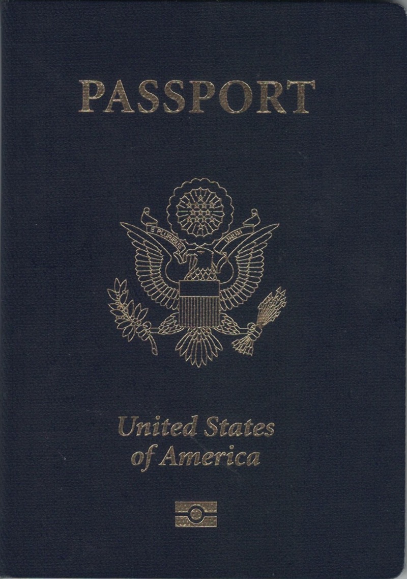 U.S. passport book